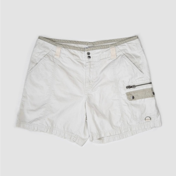 Columbia 2 tone Khaki Utility Cargo Shorts - Picture 1 of 10